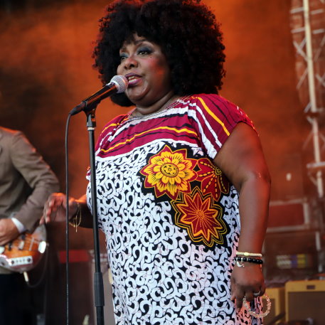 Michelle David (USA) - The True-Tones (NL) 5. Chill Out Session - Kantine, Koeln - 31. August 2024 (5).JPG